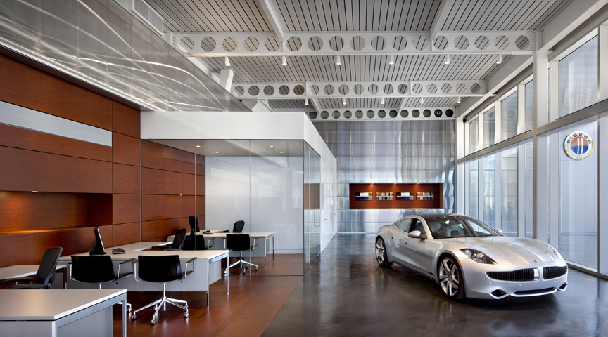 加州汽车展厅的现代设计魅力-11