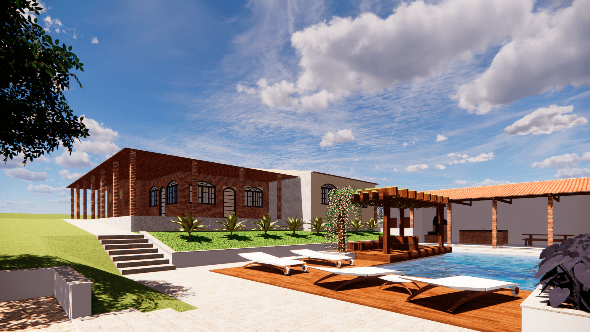 Área Gourmet - Paisagismo-0