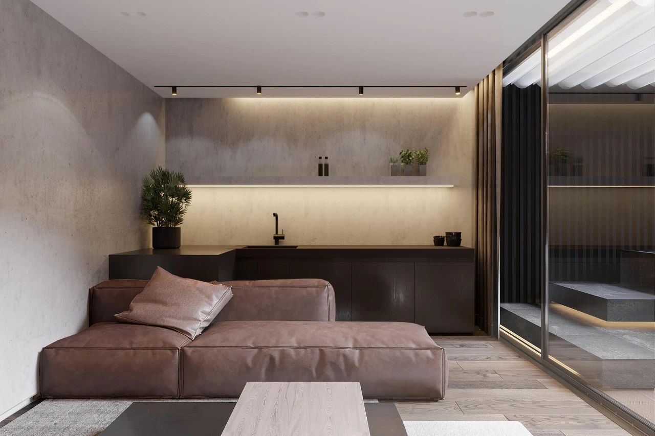 简约舒适的 149m²三层住宅设计丨Dinara Yousupova-38