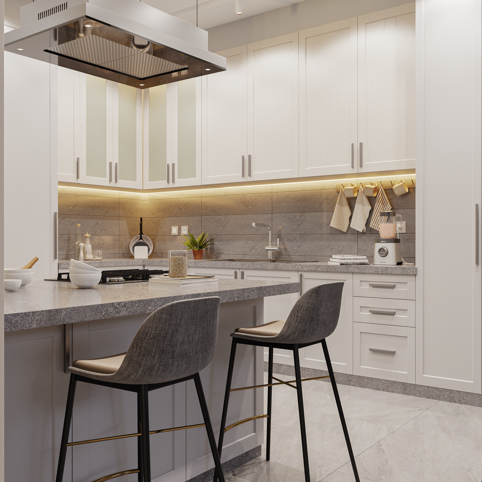 沙特别墅室内外设计-5