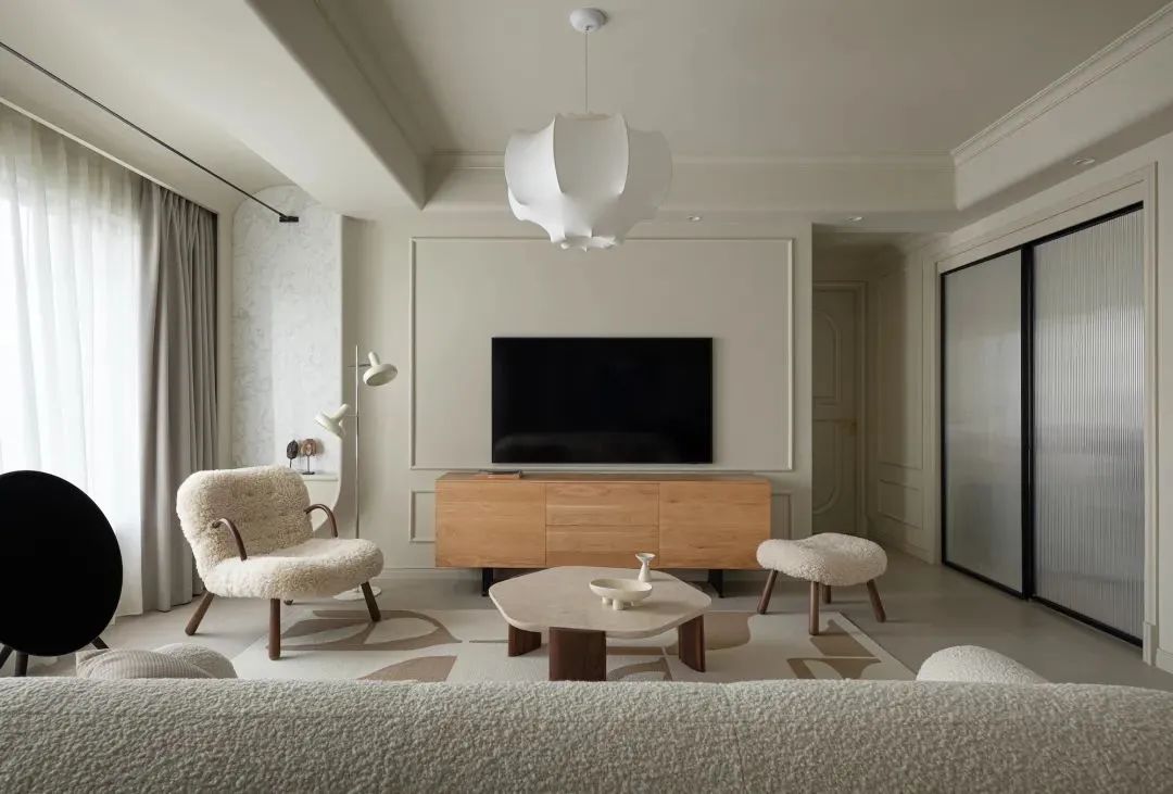 95㎡法式三居室，温馨治愈 | 观白设计-22