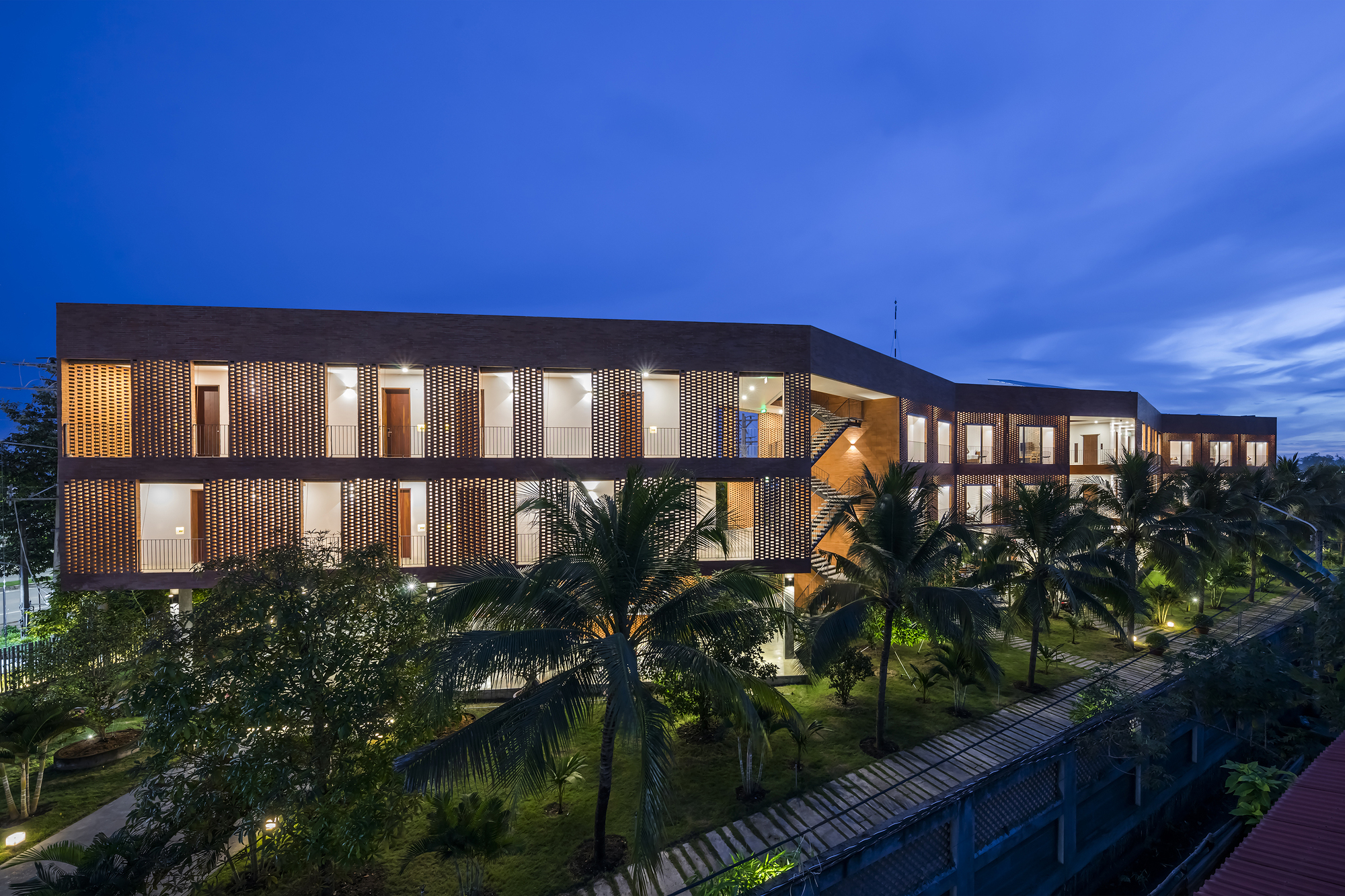 槟椥酒店丨越南丨Sanuki Daisuke architects-31