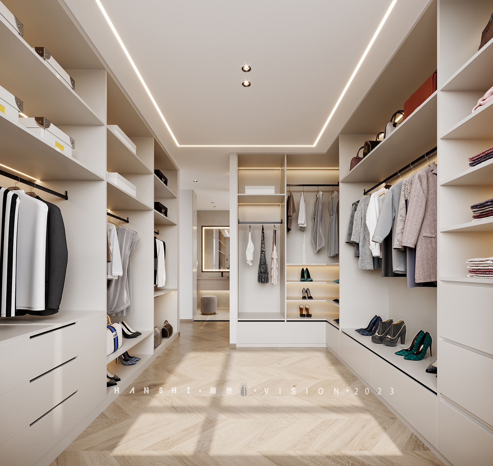 现代家装别墅一瀚世表现-5