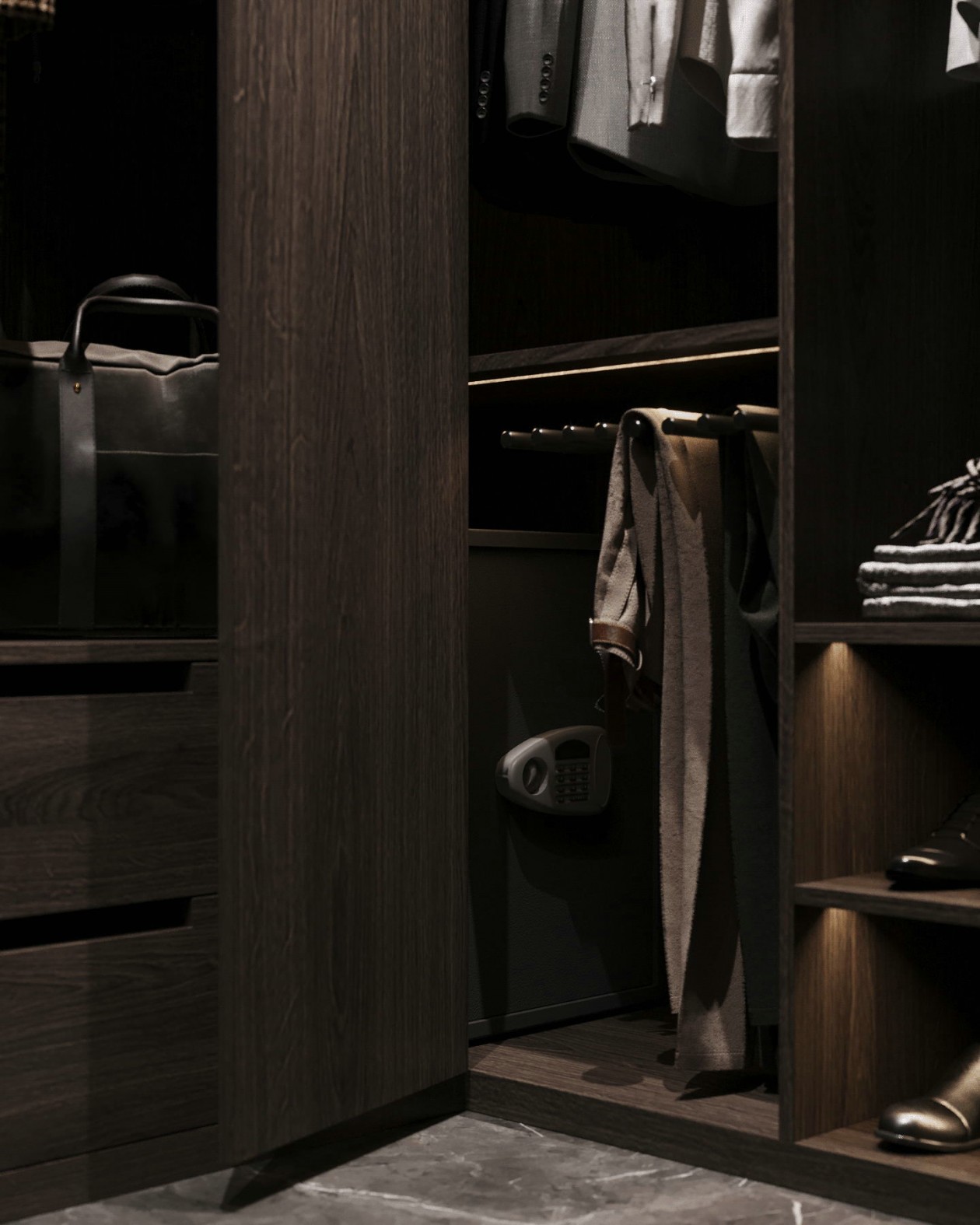 高级黑公寓 丰富极具有质感-32