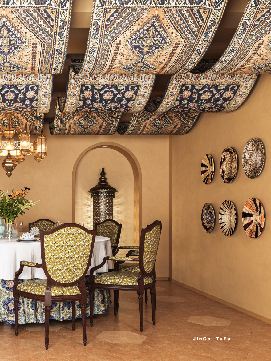 民族风情餐厅丨图夫 x 金该-9