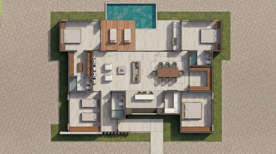 地中海简约风 · 塞浦路斯住宅设计丨Jaime Regino-8