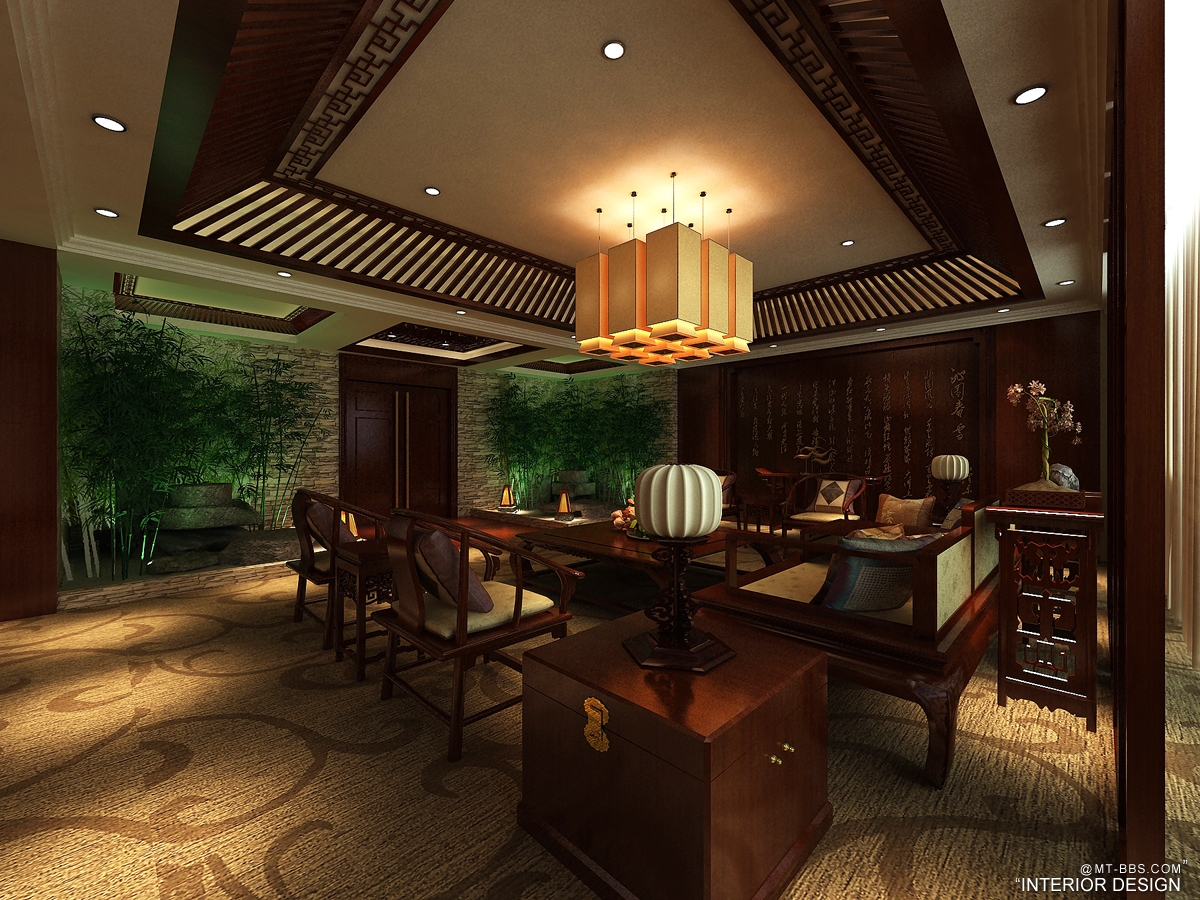 董事长办公室  古典中式-3