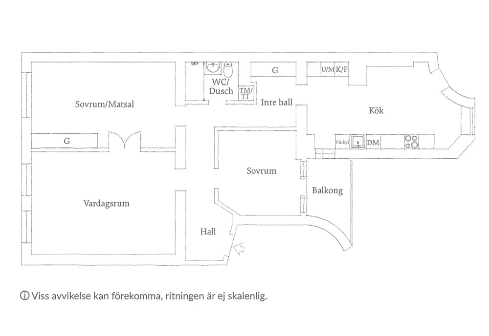 温馨简约的北欧风格公寓设计-24