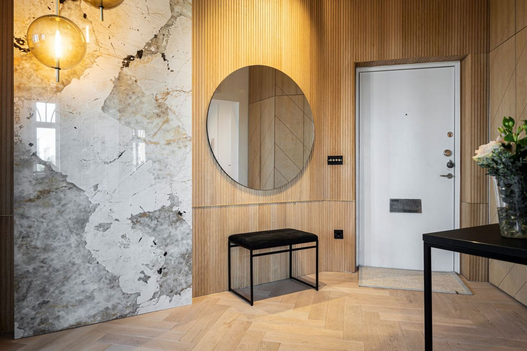 斯德哥尔摩独特公寓 | 黑白装饰的视觉冲击-29