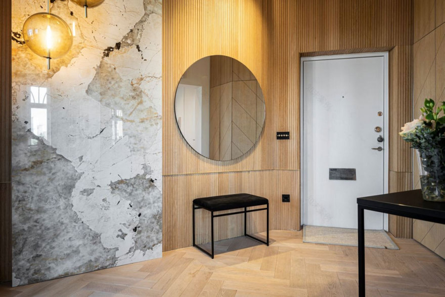 斯德哥尔摩独特公寓 | 黑白装饰的视觉冲击-29