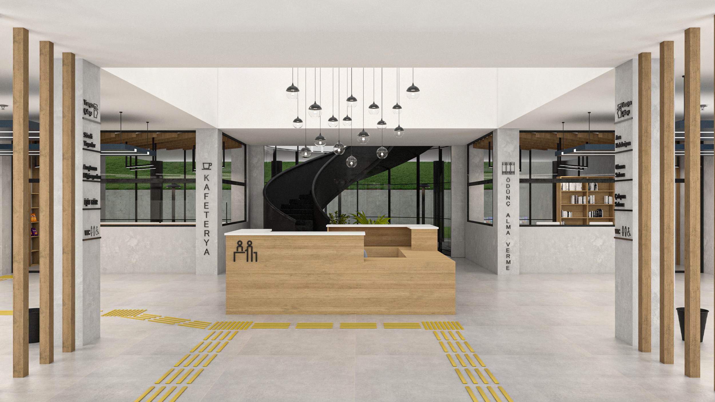 Kocaeli 大学图书馆设计丨Begum Seckin-16