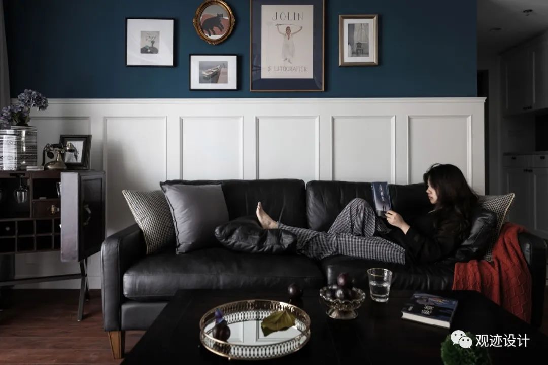 浪漫二人世界的复古美式住宅-13