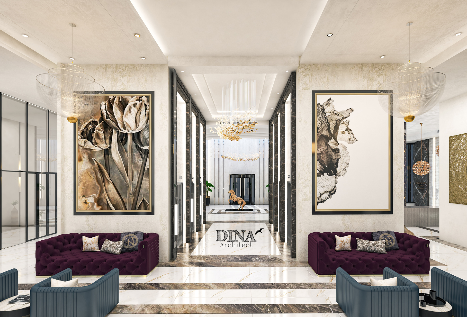 吉达万豪酒店丨Almamlka design-10