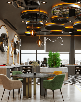 Interior design - Lounge bar