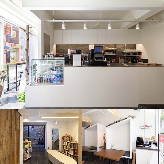 18 平小空间，化繁为简的白色木质咖啡馆设计-1