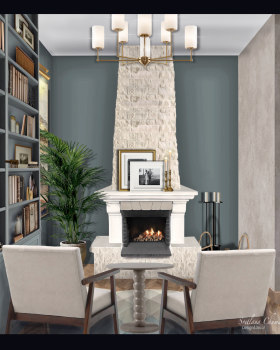 Редизайн части помещений в частном доме 2024 год