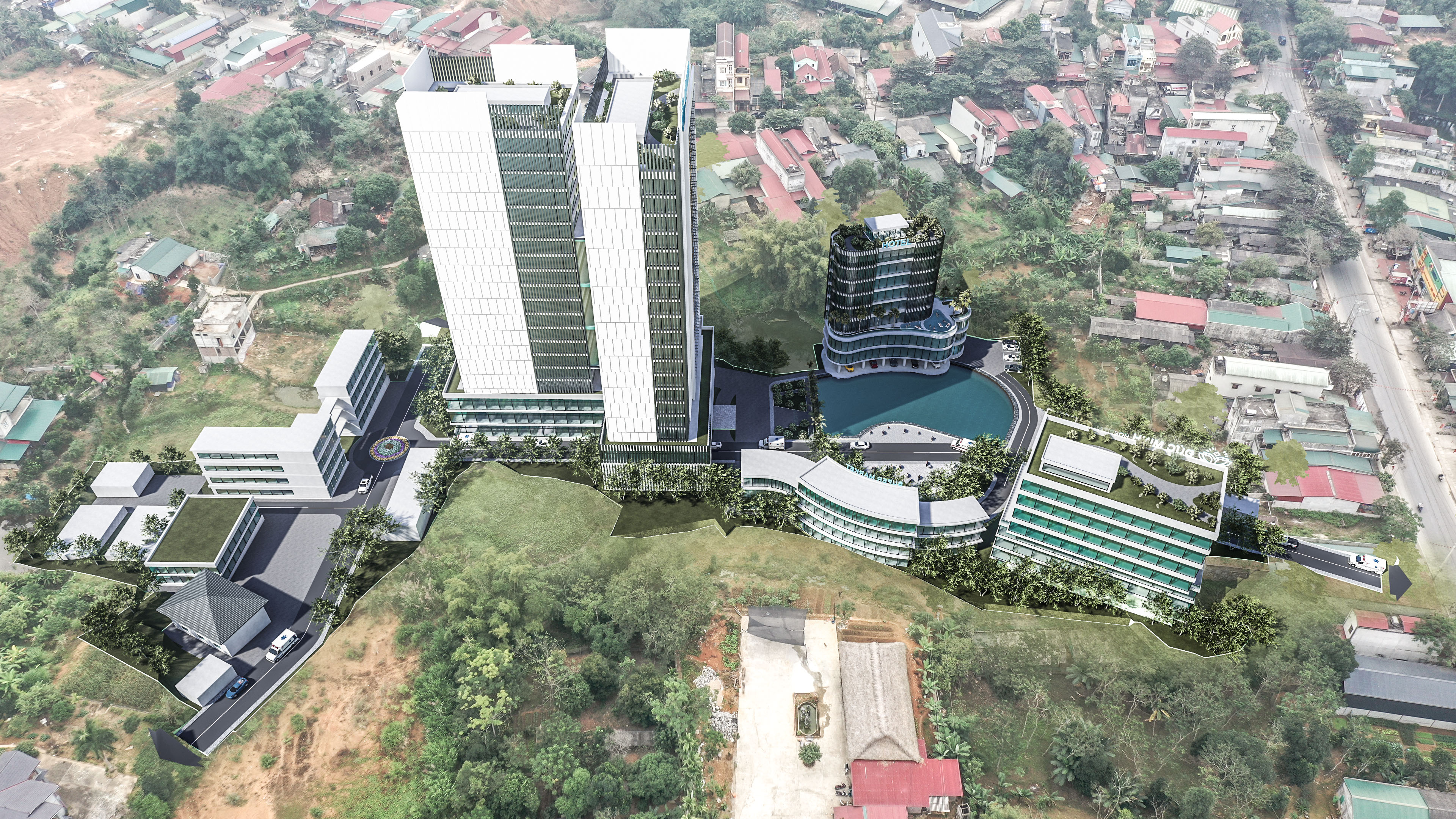 Duc Minh Hospital | Urban Planning | Landscape-2