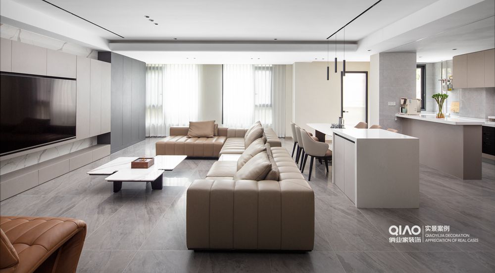 两江御园丹桂园现代简约风装修案例丨中国重庆丨重庆俏业家装饰-0