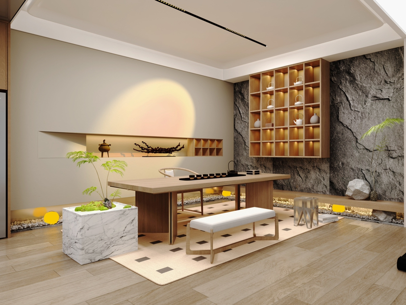 济南世茂天悦公寓地下室改造丨中国济南-2