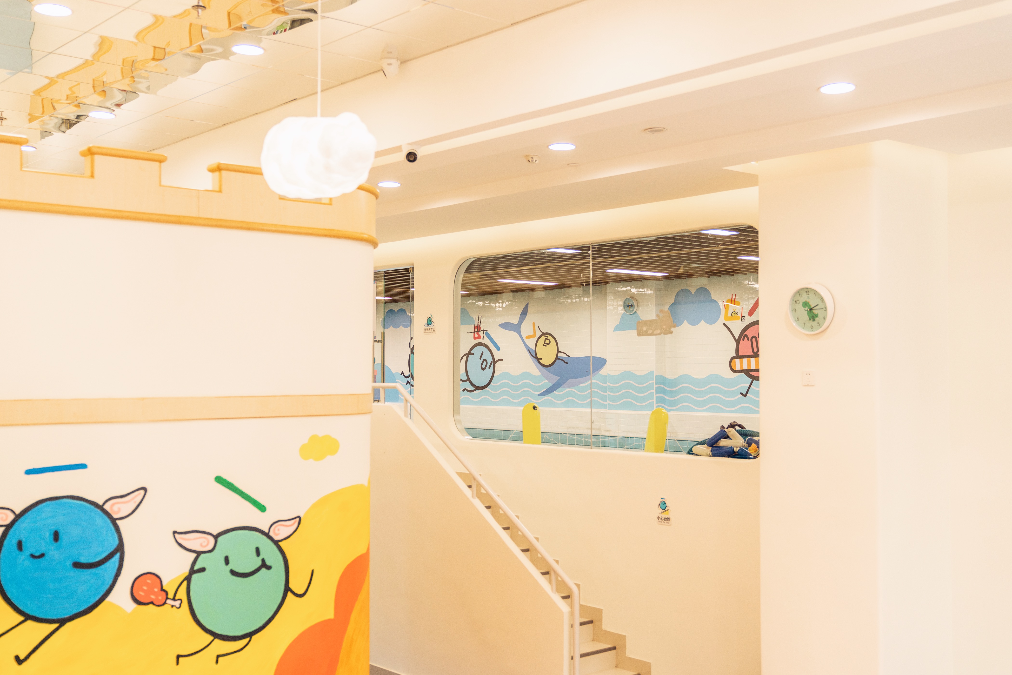吐泡泡亲子游泳俱乐部广州白云店设计案例丨中国广州丨意匠工作室-24