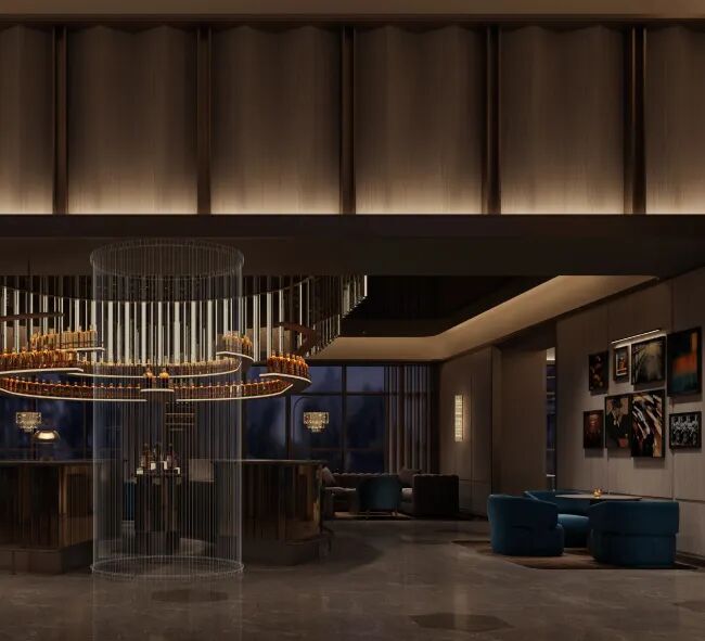 亚筑设计|南宁五象新区商务街桔子水晶酒店-37