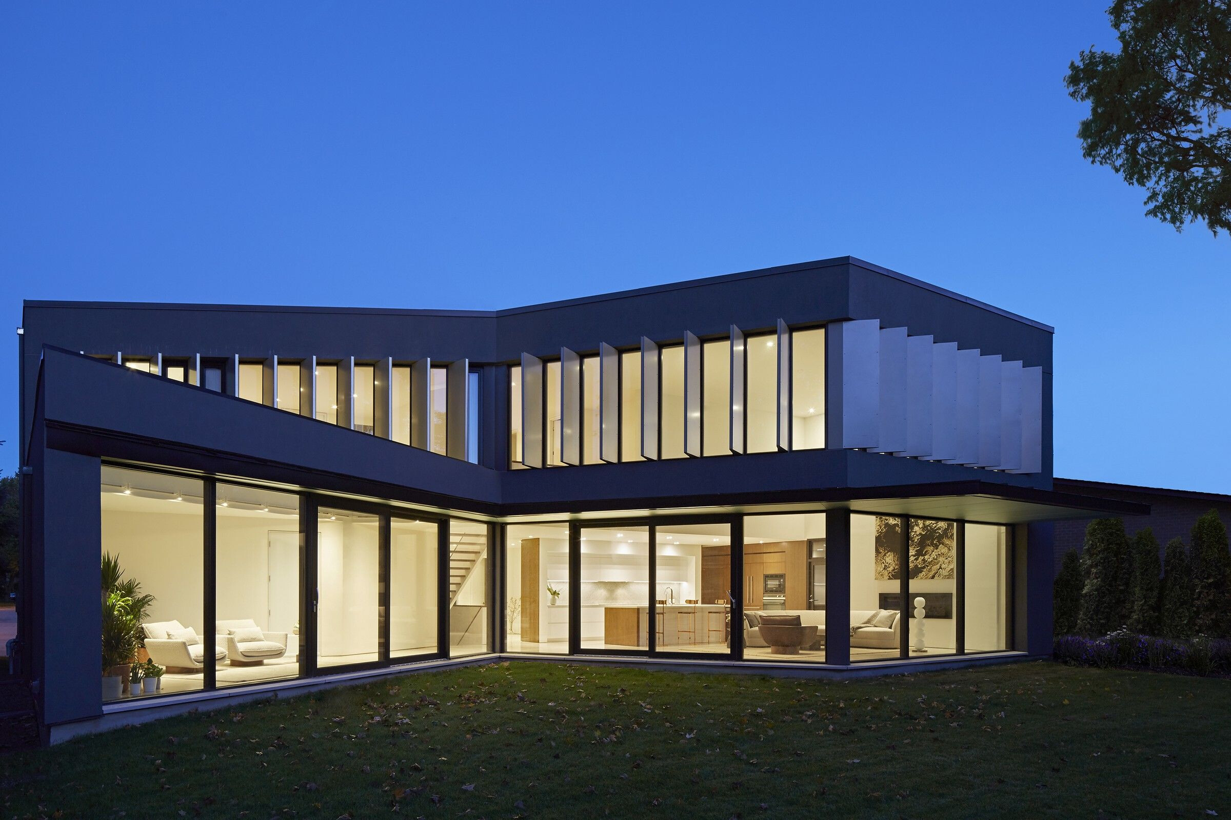 多伦多绿色现代家居,Paul Raff Studio 打造 Leacroft House-10