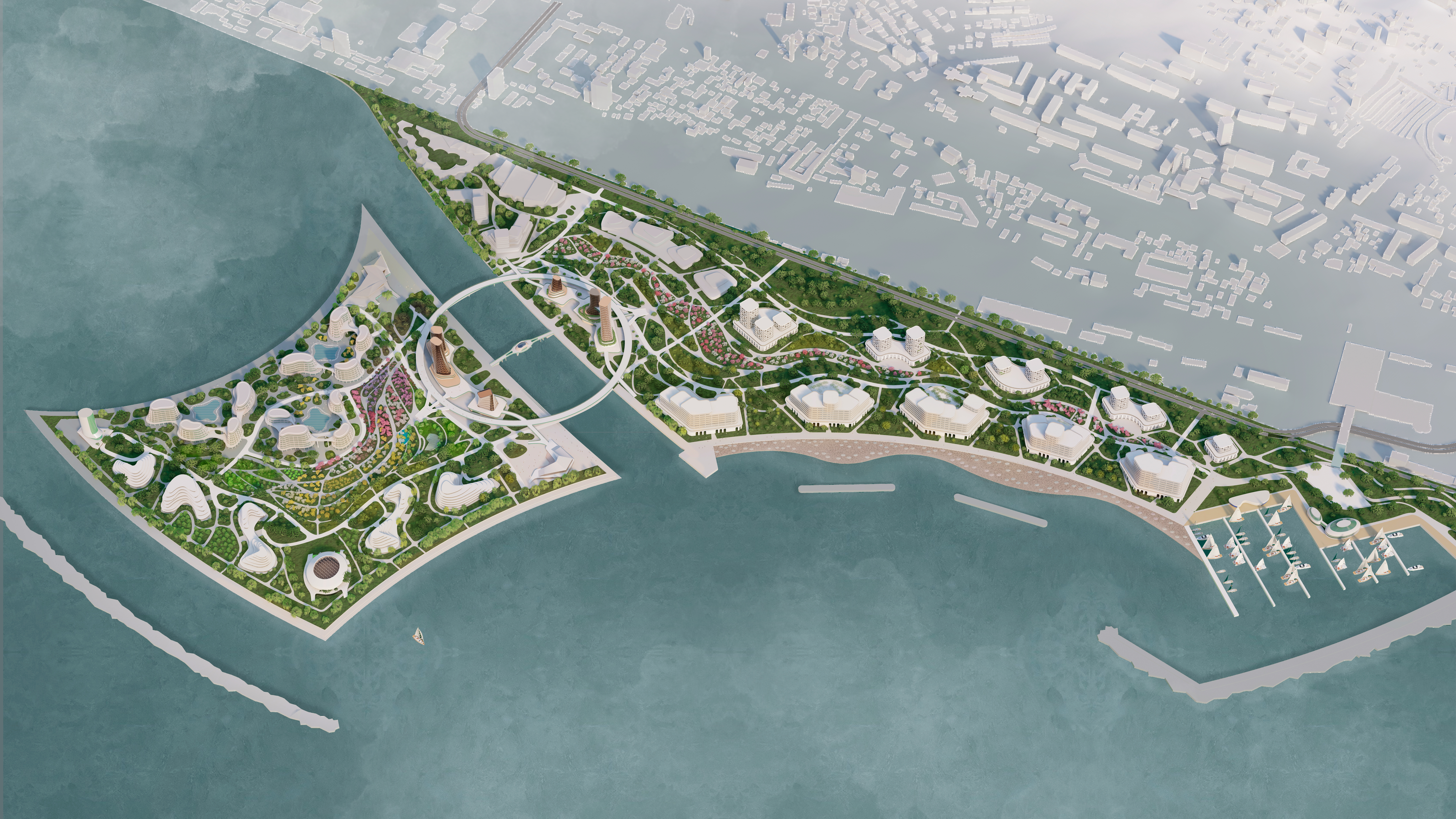旅游休闲集群“南礁”建筑规划概念设计丨伏尔加格勒国立技术大学建筑与建设学院-11