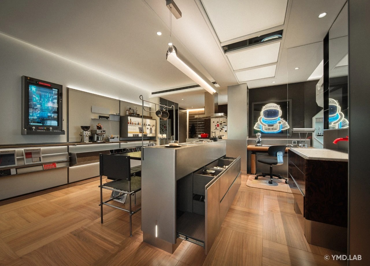 深圳山樾湾70B&70C户型样板间丨中国深圳丨岳蒙设计-90