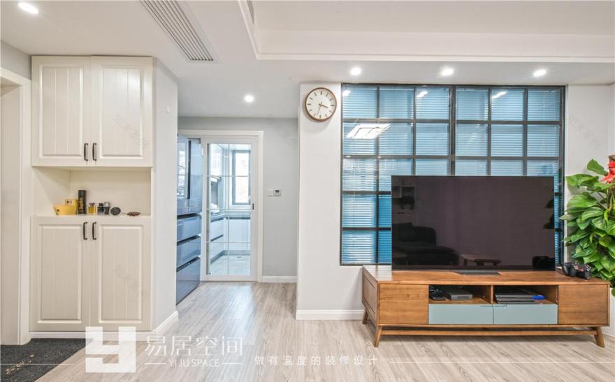 北欧风小户型设计,明亮收纳两不误-9