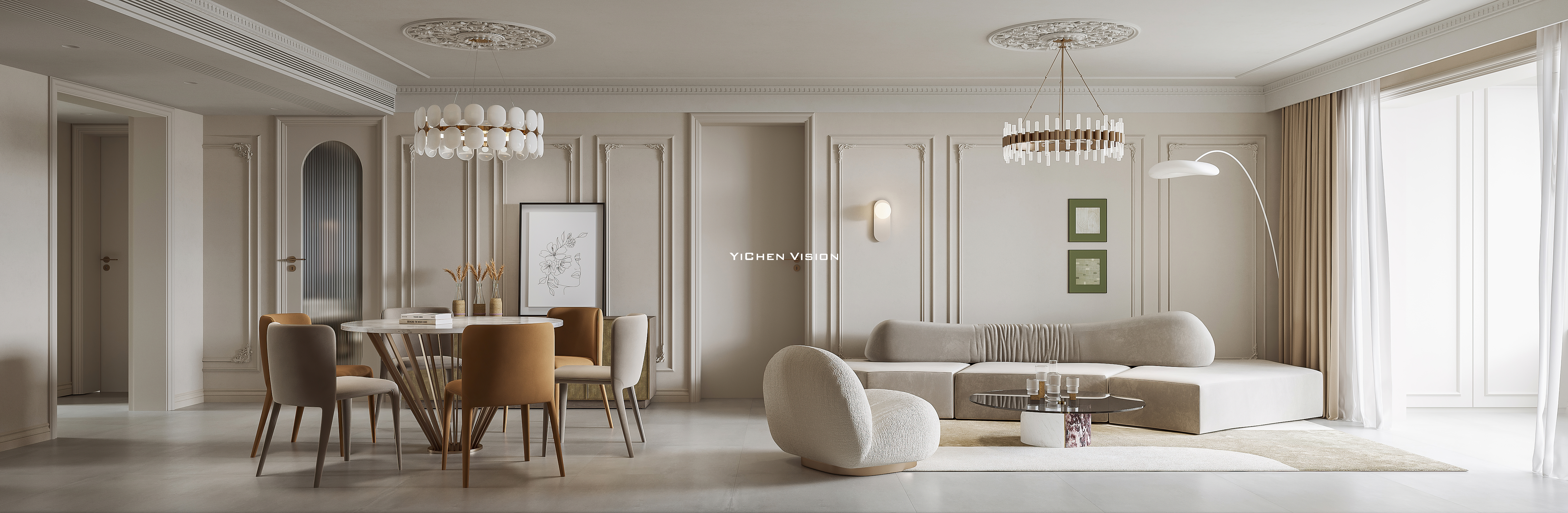 客厅合集丨屹尘视觉设计-7