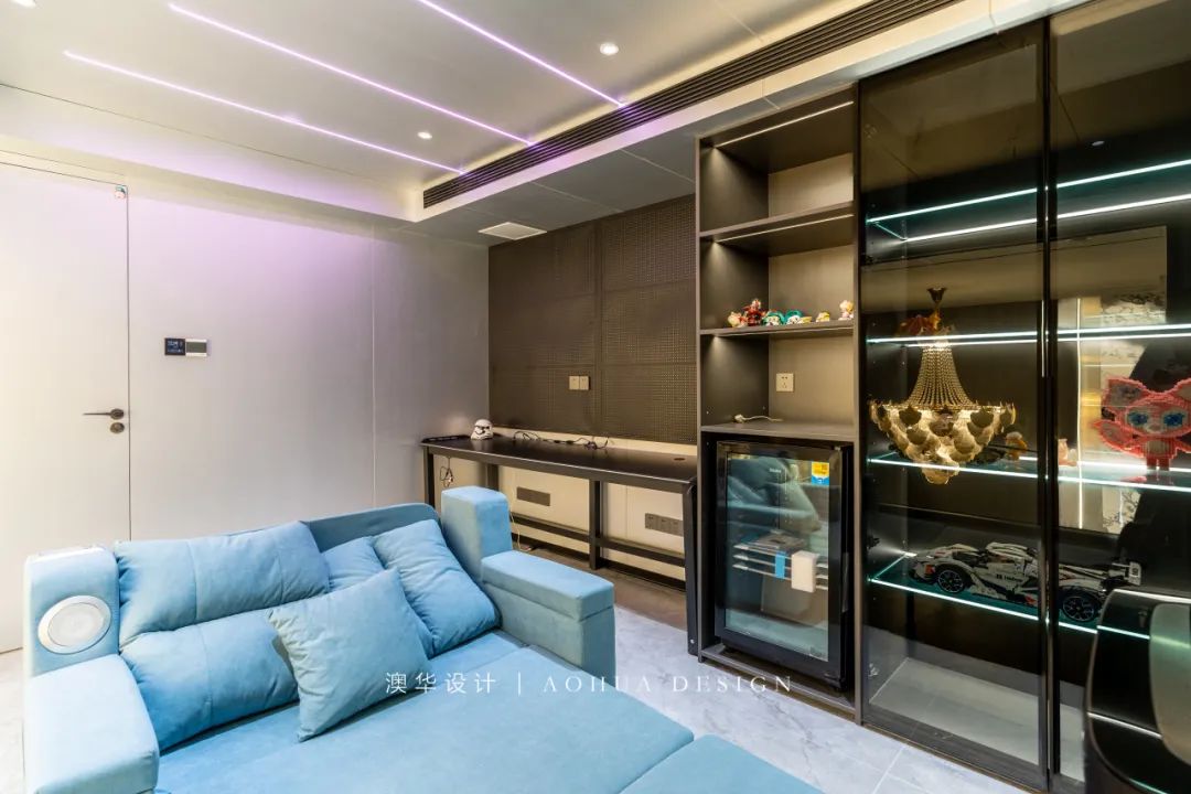 澳华大宅 · 现代简约叠墅设计丨澳华设计师张新发-52