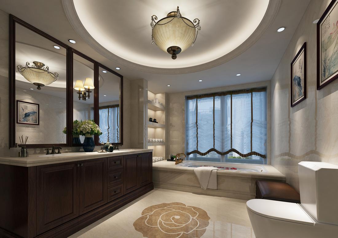 北京300平米大平层美式风格-7