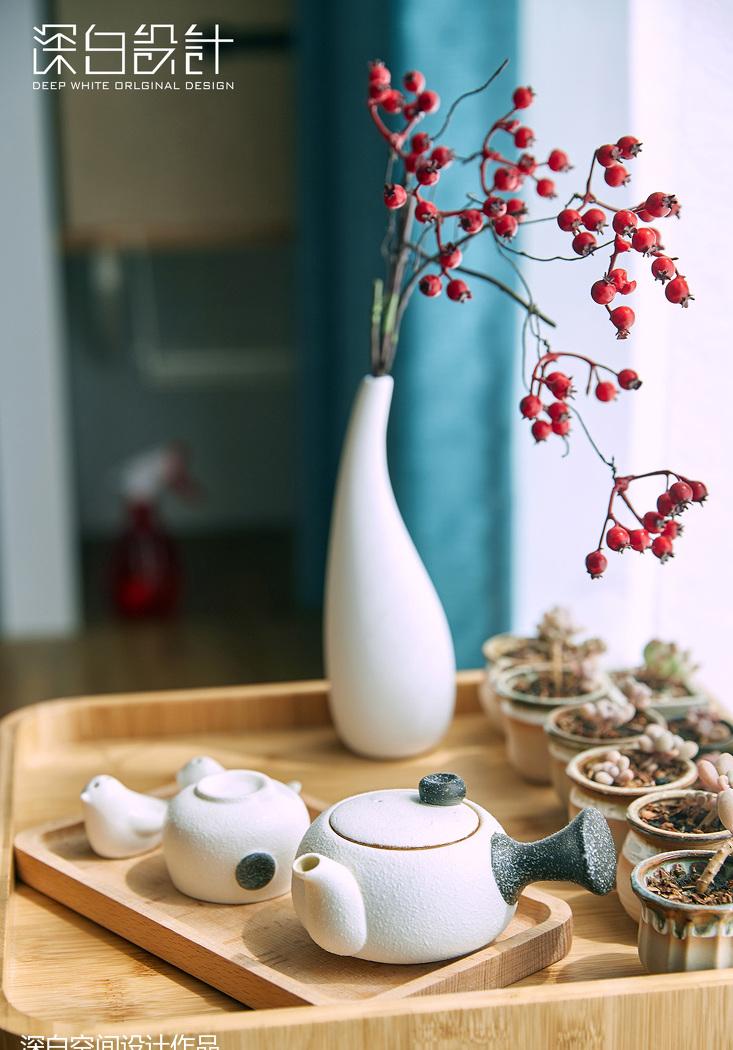 深白设计丨平层丨【深白作品】春风十里--北欧休闲风-22