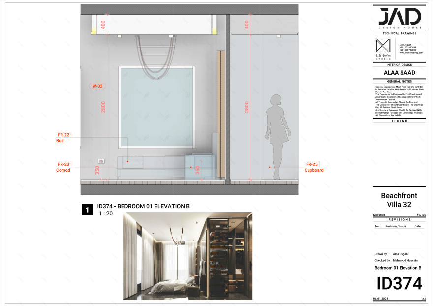 摩洛哥海滨别墅 B32 室内设计丨LINES Studio-18