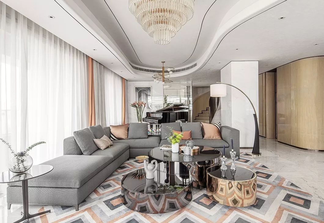 上海顶层复式豪宅，融入艺术与音乐的生活空间-30
