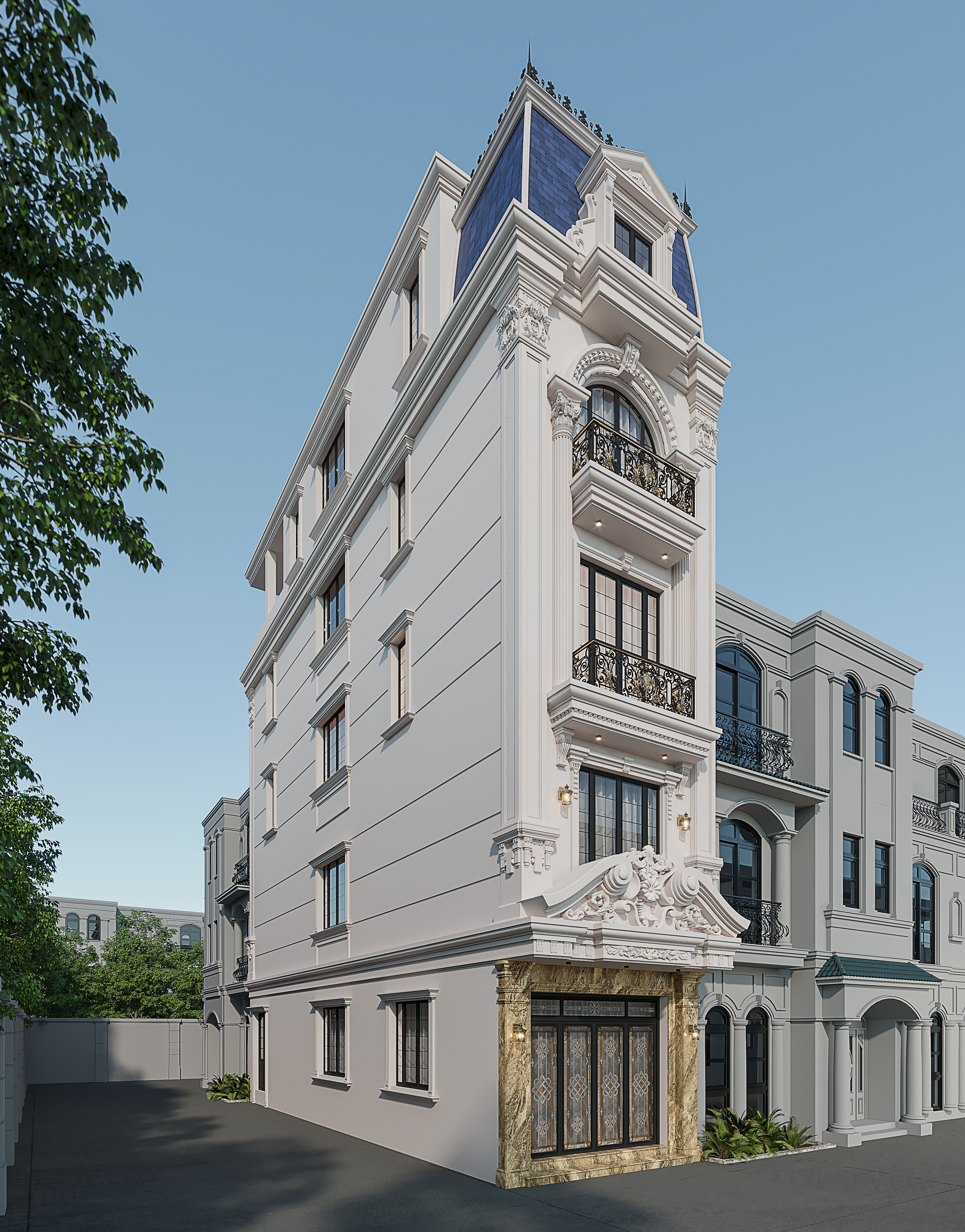 新古典主义外观 2022  2023丨越南丨Quan Xuan-10