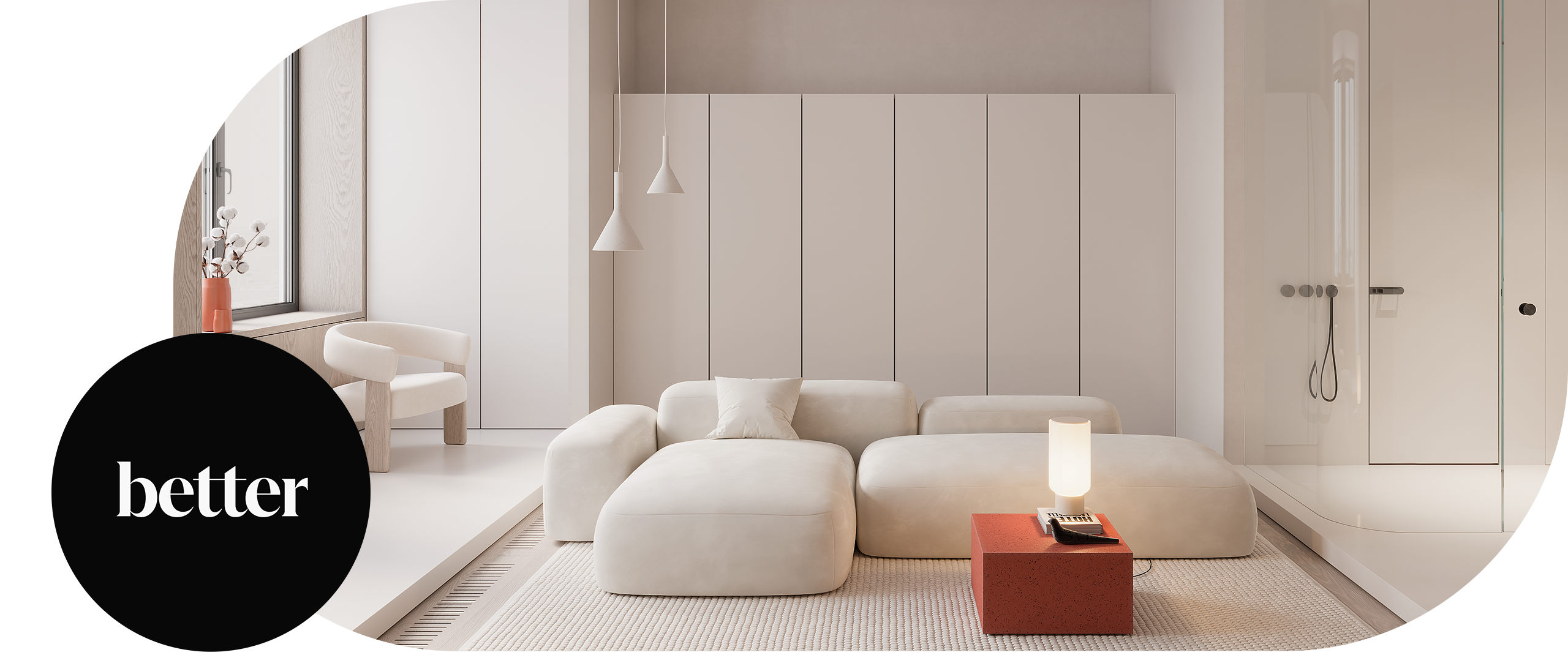 Allin 30m² 私人公寓室内设计丨俄罗斯莫斯科丨G8 创意奖 2023 决赛入围者-0