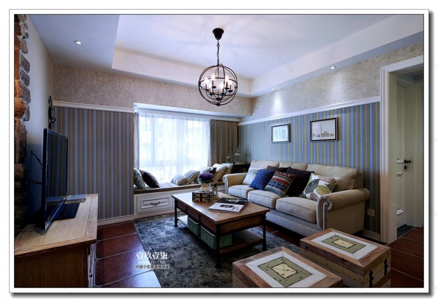 美式乡村风格住宅设计-5