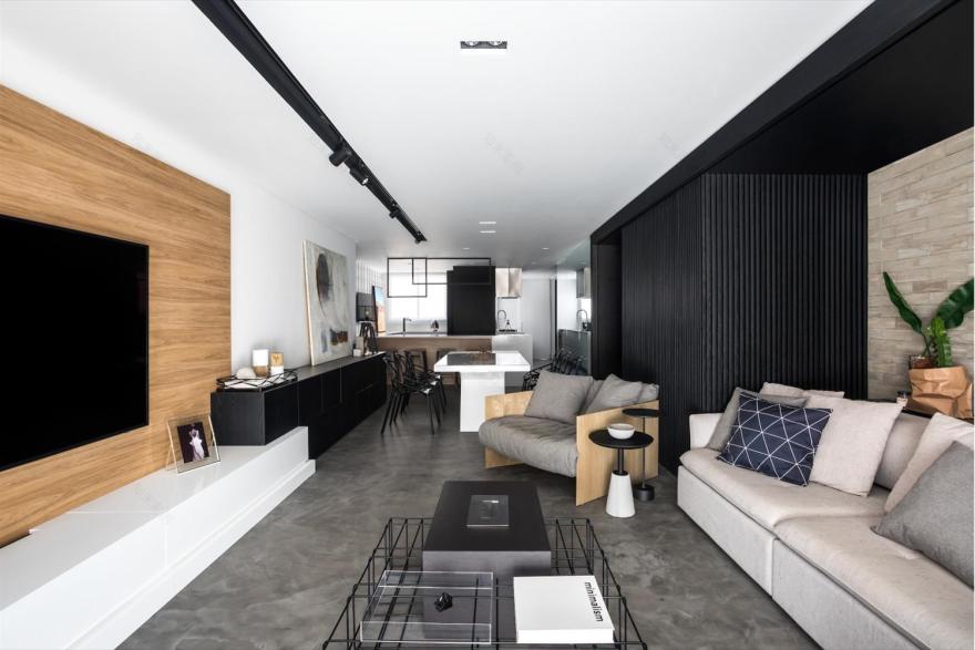 巴西 UNIC ARQUITETURA 设计现代公寓-1