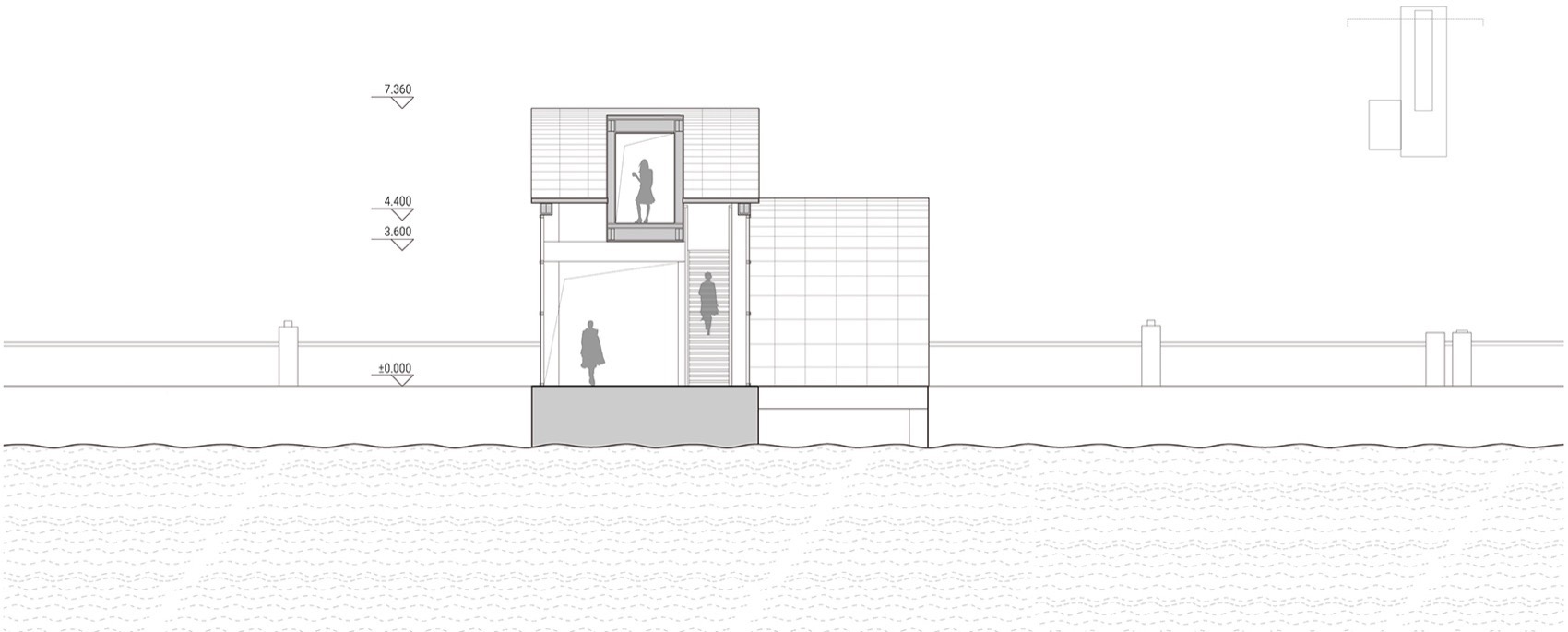 渔光影院东门码头驿站改造丨中国宁波丨之外建筑-167