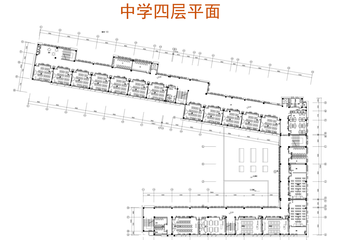 
新城大街小学中学内装工程设计 -9