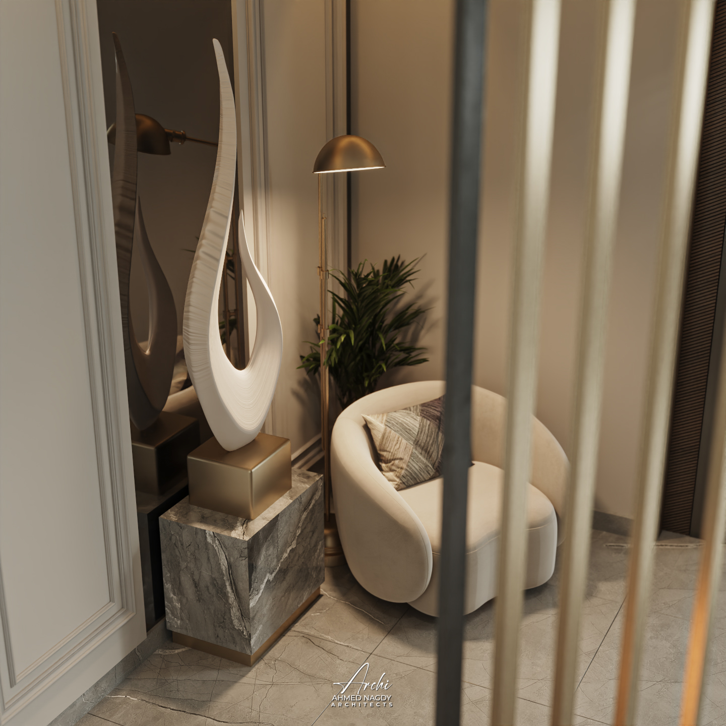 家庭起居和餐厅丨ArchiArchitects-5