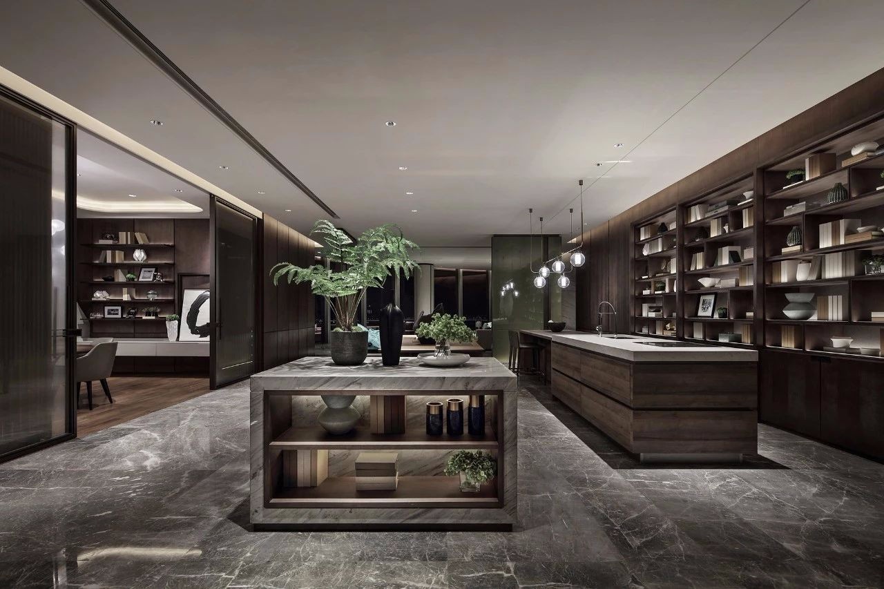 武汉绿地中心「云端总裁公馆」——古典与现代的完美融合-5