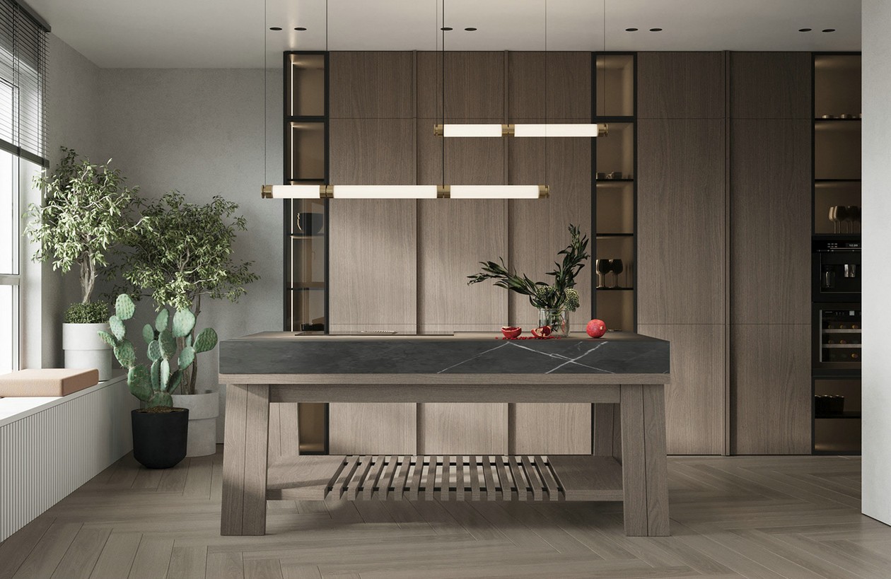 原木与绿色清新惬意居住空间-6