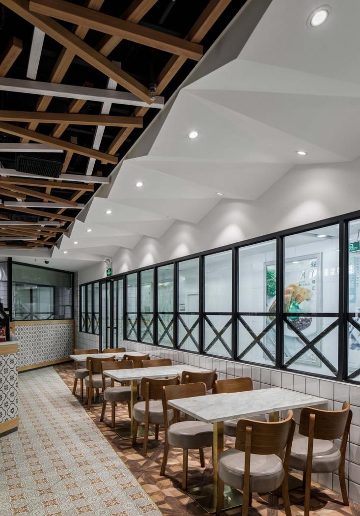 几何斑驳-- 自然拼接美学 | 木芯设计面包店-10