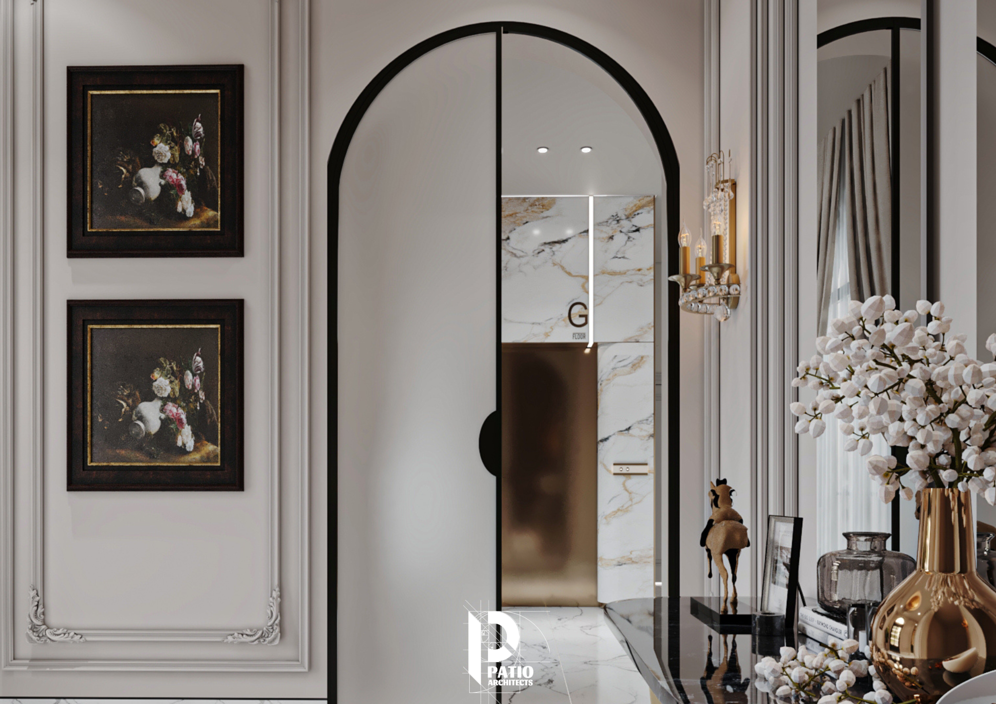 Elegant Residential Diwaniya Interior Design-5