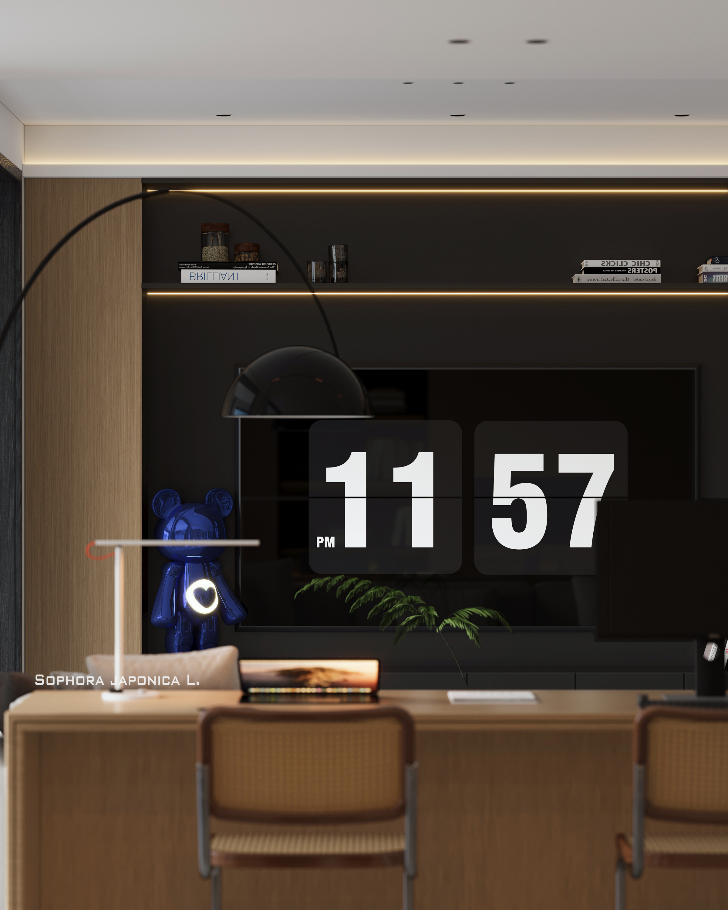 现代家装渲染-5