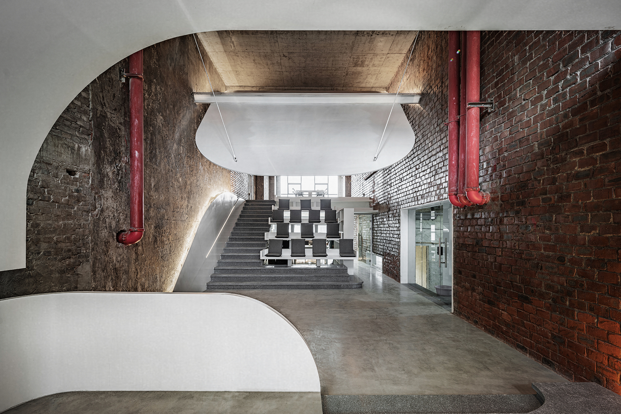 旧工厂办公室翻新丨中国重庆丨Qing Studio-40