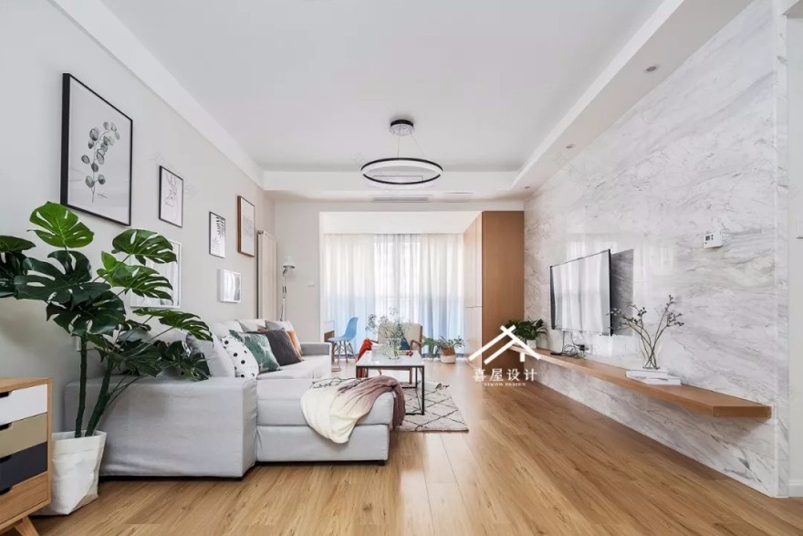 画梧桐——自然北欧风住宅 喜屋设计-3