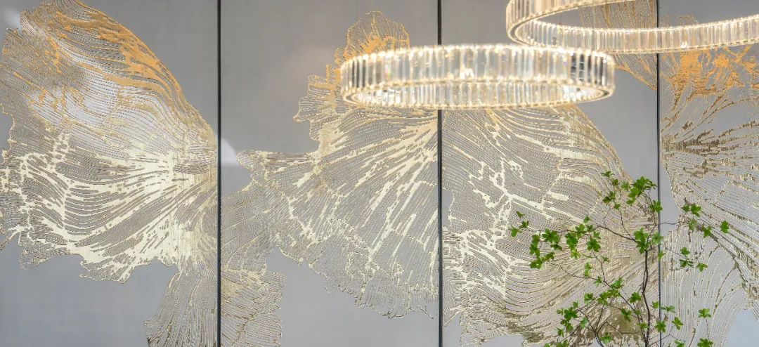 春光里的温暖家 | 济南奥体金茂府 230 样板间设计-10